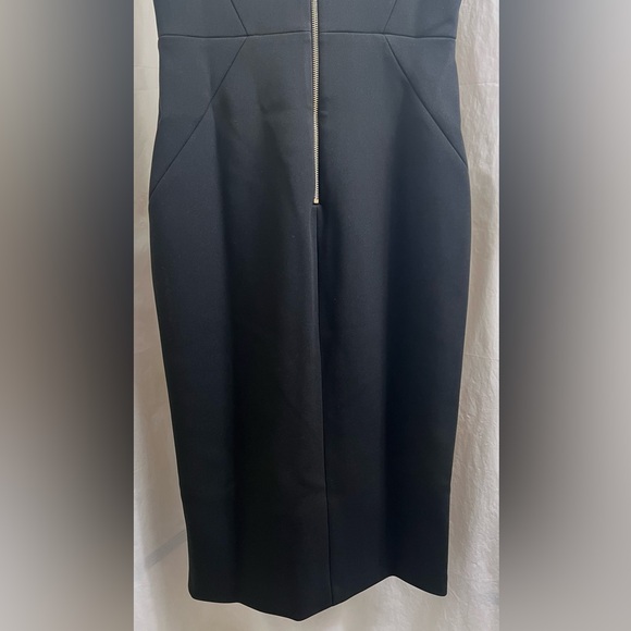 Ted Baker Tilolah Seam Detail Bodycon Dress Black Size 3 (US Size 6-8) - Picture 9 of 13